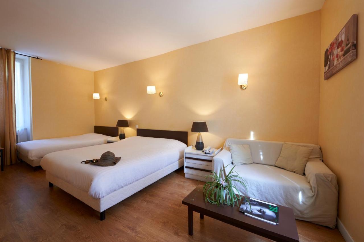 Logis Hotel Le Belle Rive Najac Exterior foto