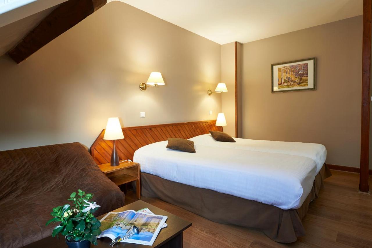 Logis Hotel Le Belle Rive Najac Exterior foto